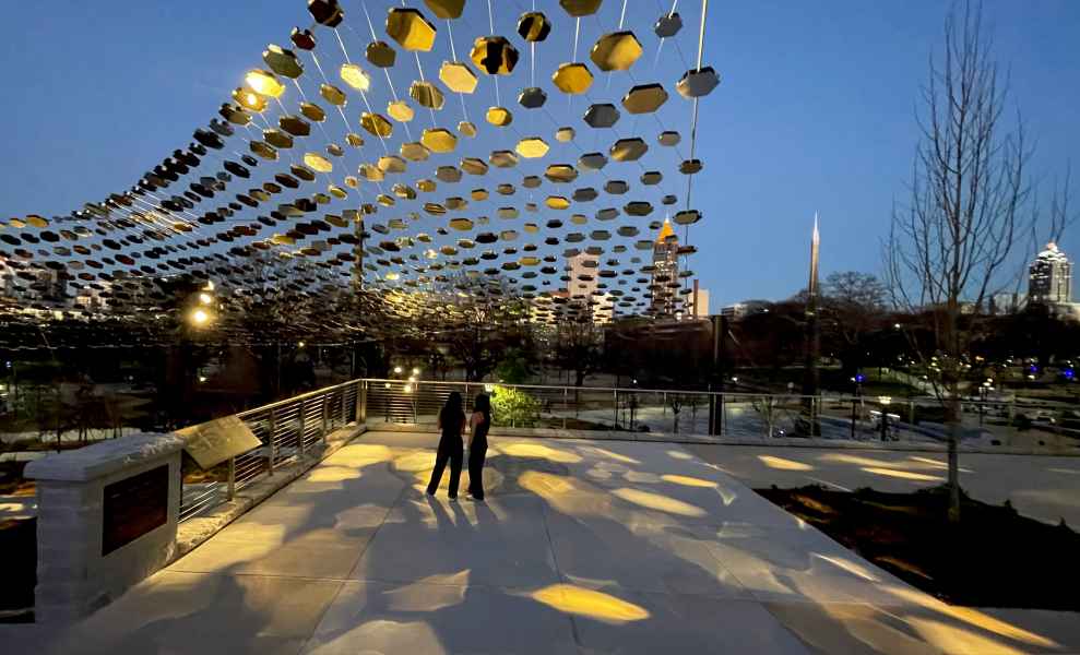 CANOPY NIGHT MERICA MAY JENSEN COURTESY OF GRAYMATTERS