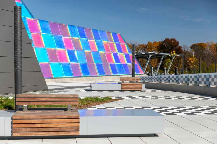 INDOT Clear Creek Day Side View With Column