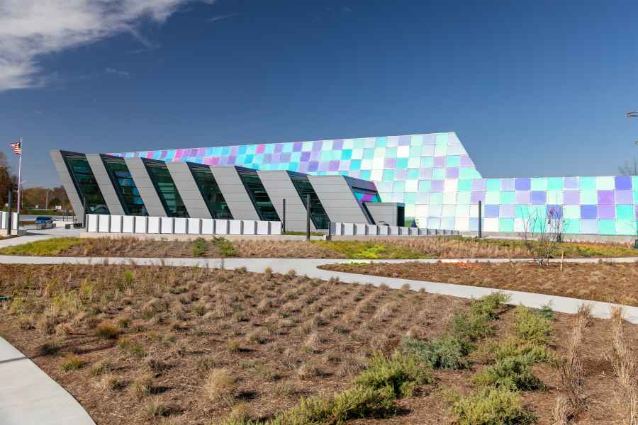 INDOT Clear Creek Day Building View