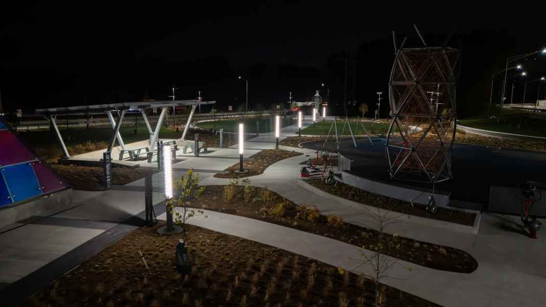 INDOT Clear Creek Night