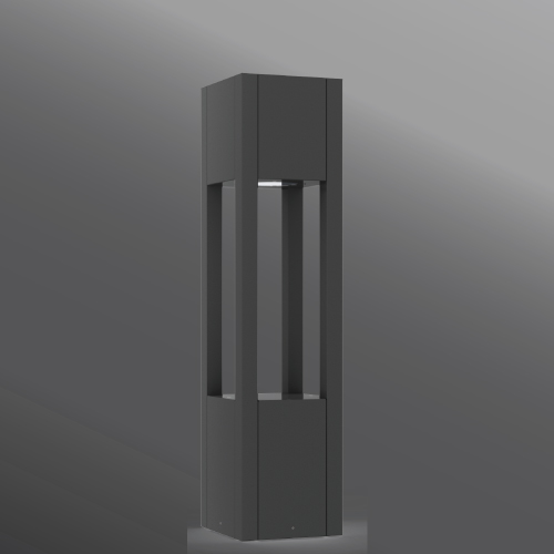 Click to view Ligman Lighting's Vancouver Square Bollard (model UVA-10XXX).