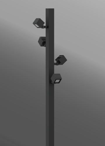 Click to view Ligman Lighting's Lador Square Cluster Column (model ULD-200XX).