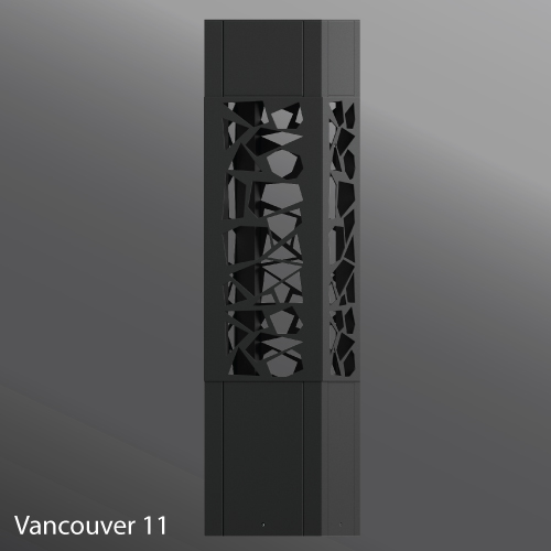 Ligman Lighting's Vancouver Square Bollard (model UVA-10XXX).
