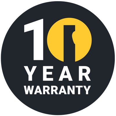 10 Year Warranty 250 New Ten Year Warranty icon