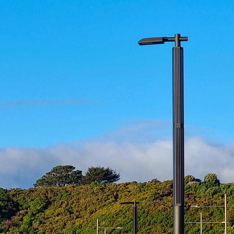 Site Assess 2 A Zenith Solar light pole