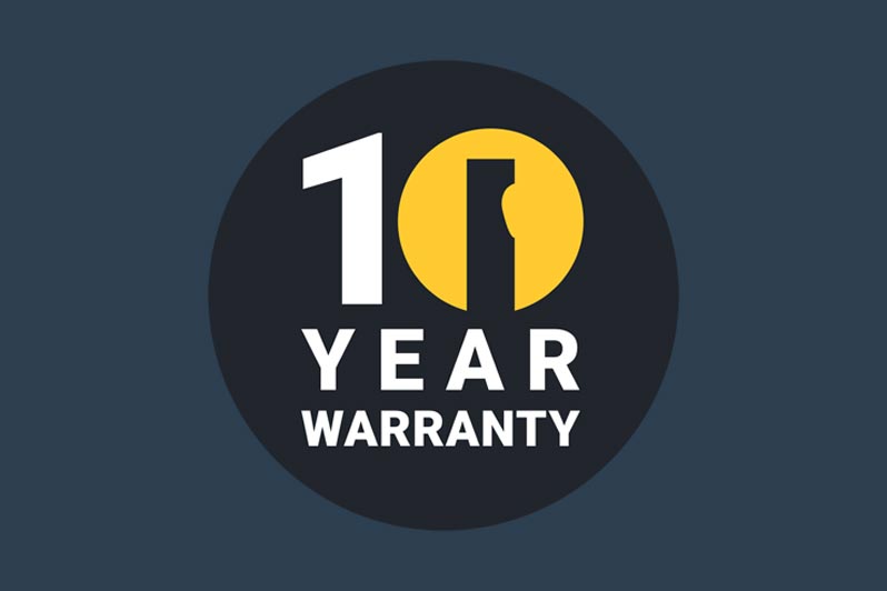 Ligman North America's 10-Year Warranty Logo